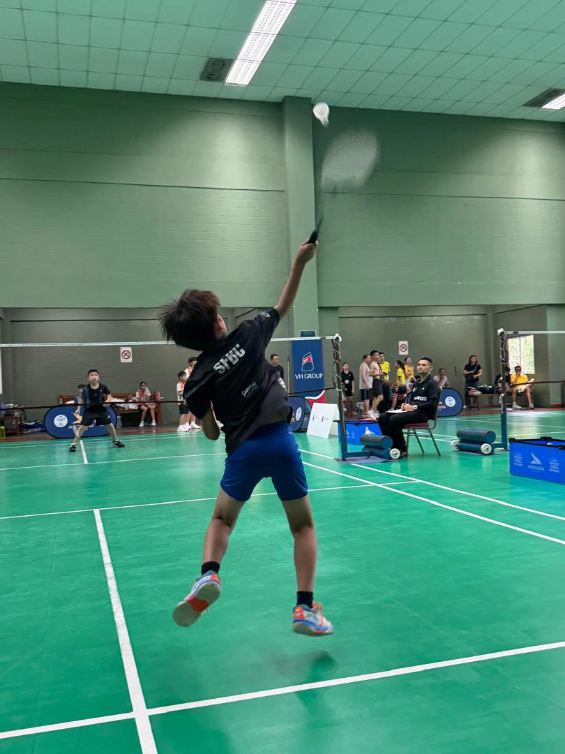 Kids badminton training class in Petaling Jaya