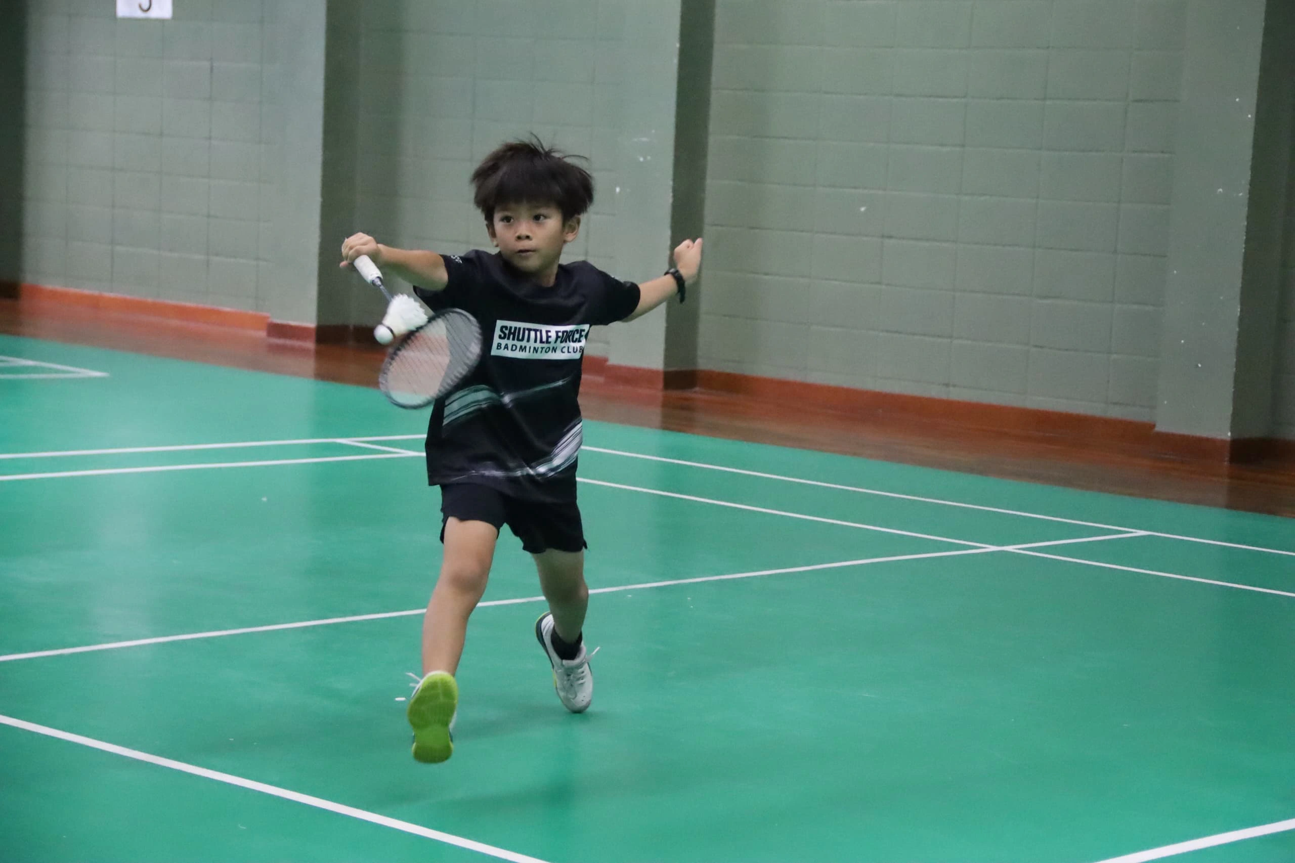 Badminton practice session at The Club by M Bandar Utama